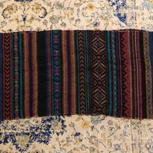 Printed infinity scarf